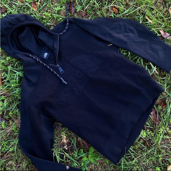 North Face Black Series Engineered Knit Popover Hoodie - Picture 1 of 6